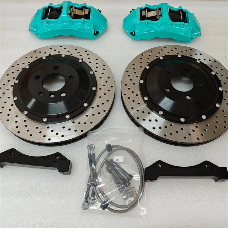 Top Big Brake Kit Series GT6 for Full Set Disk Brake Calipers Pads Compatible E46 Patrol Golf X5